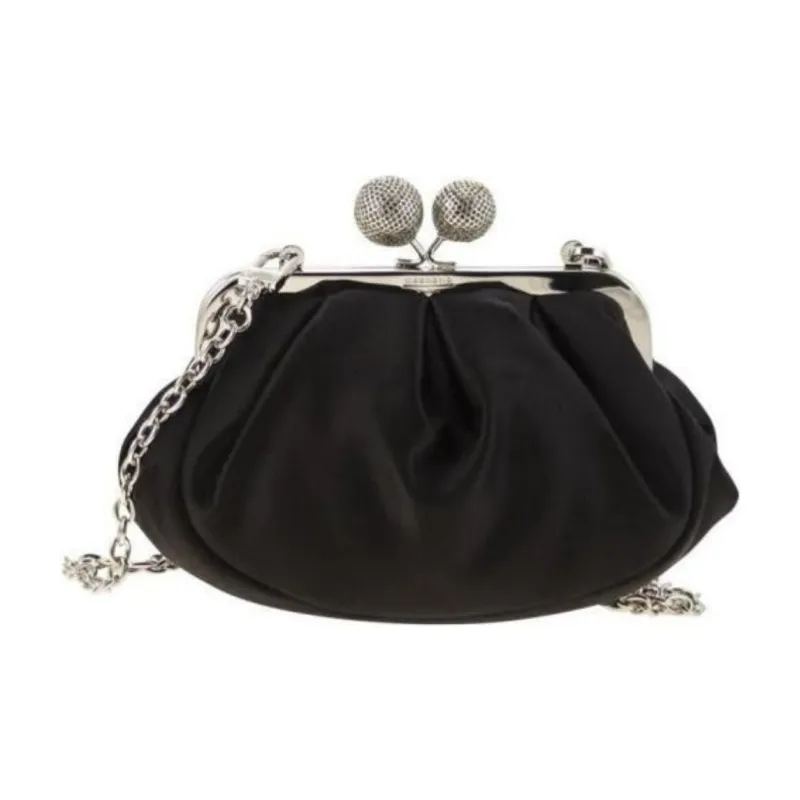 WEEKEND MaxMara Cotton Clutch Women's Black-0