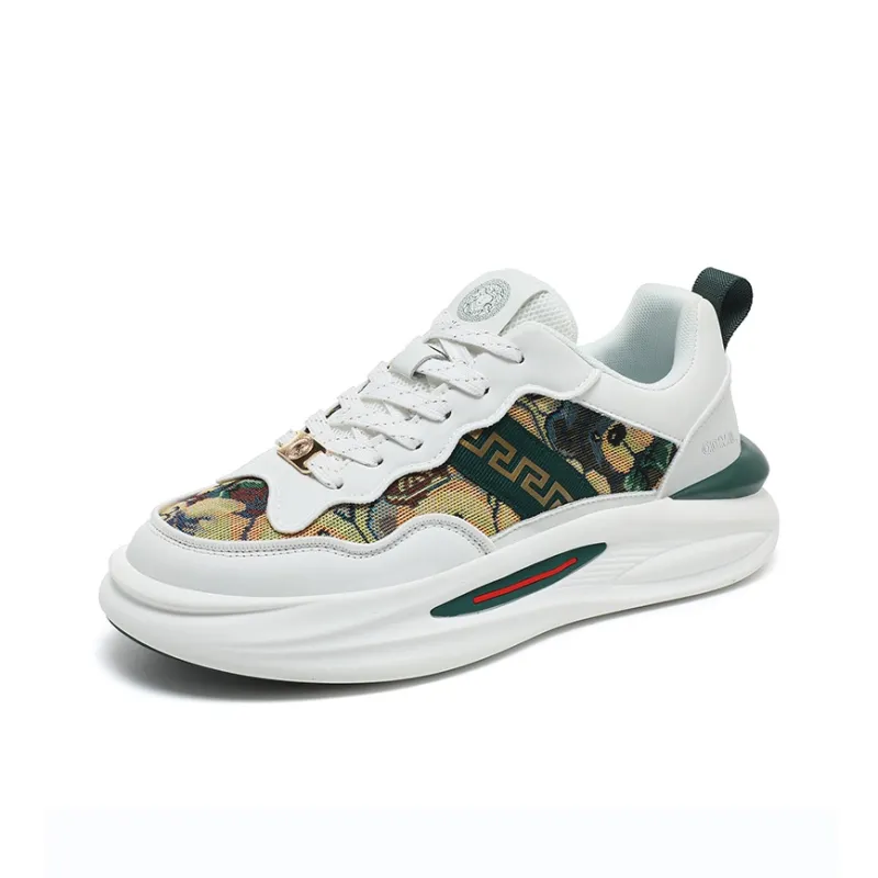 Qiandongmeili Shock Absorbers With Slip Resistant And Abrasion Resistant Properties Low Top Casual Shoes Unisex-1