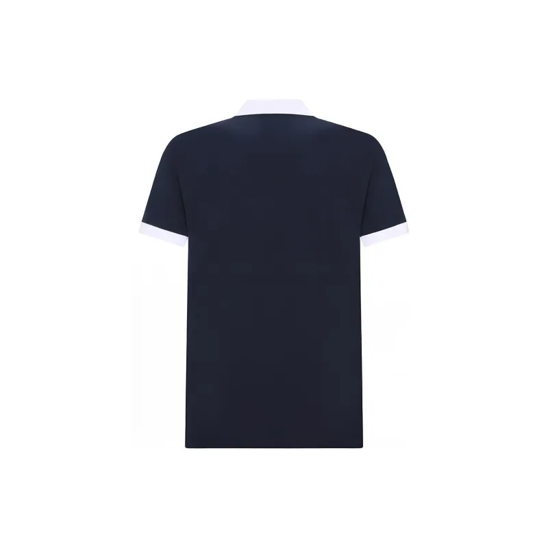 EMPORIO ARMANI Polo Shirts Men Navy Blue-1