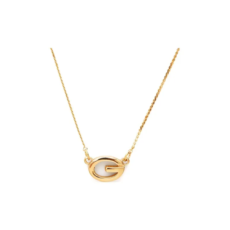 Givenchy 2000s G Logo Necklace-0