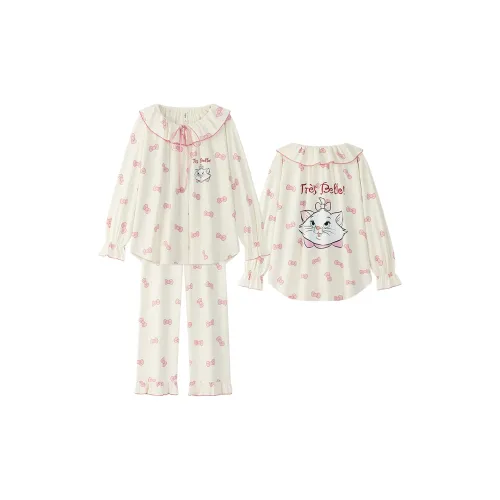 Gongdie x Disney Pajama Set Women's Apricot