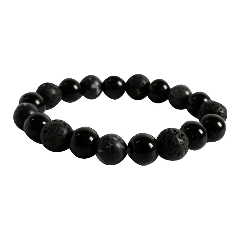 KEYS VIA Volcanic Stone Resin Bracelets Women's-1