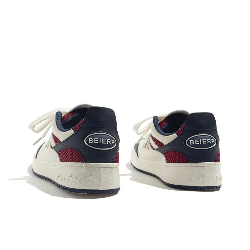 BEIER Niche Design Versatile Fashion Classic Trendy Wear resistant And Lightweight Low Top Skateboard Shoes Women's-4