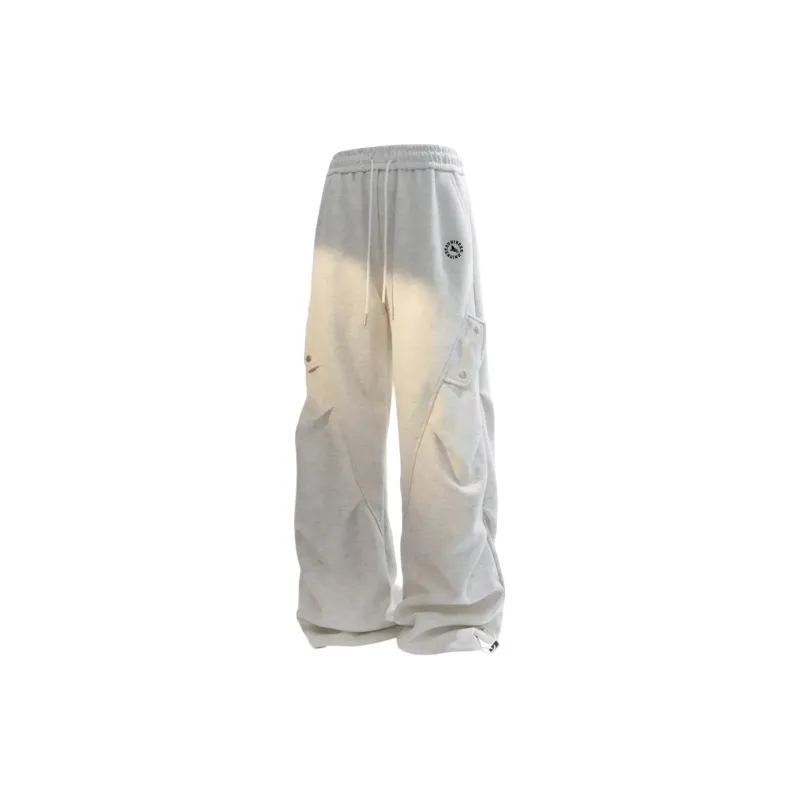 BEAR UNION Casual Pants Unisex Ecru-6