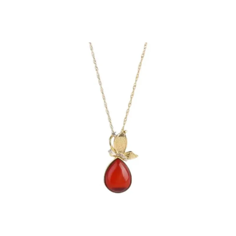 LIANGYUXI Amber Fine Jade Necklaces Women's-0