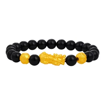 CHOW KING SANG Agate Bracelets Unisex