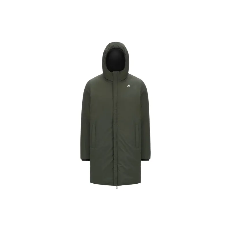 K WAY Puffer Jacket Men's Black-1