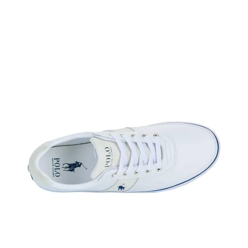 Polo Ralph Lauren Hanford Low Top Skateboard Shoes Men's White-5