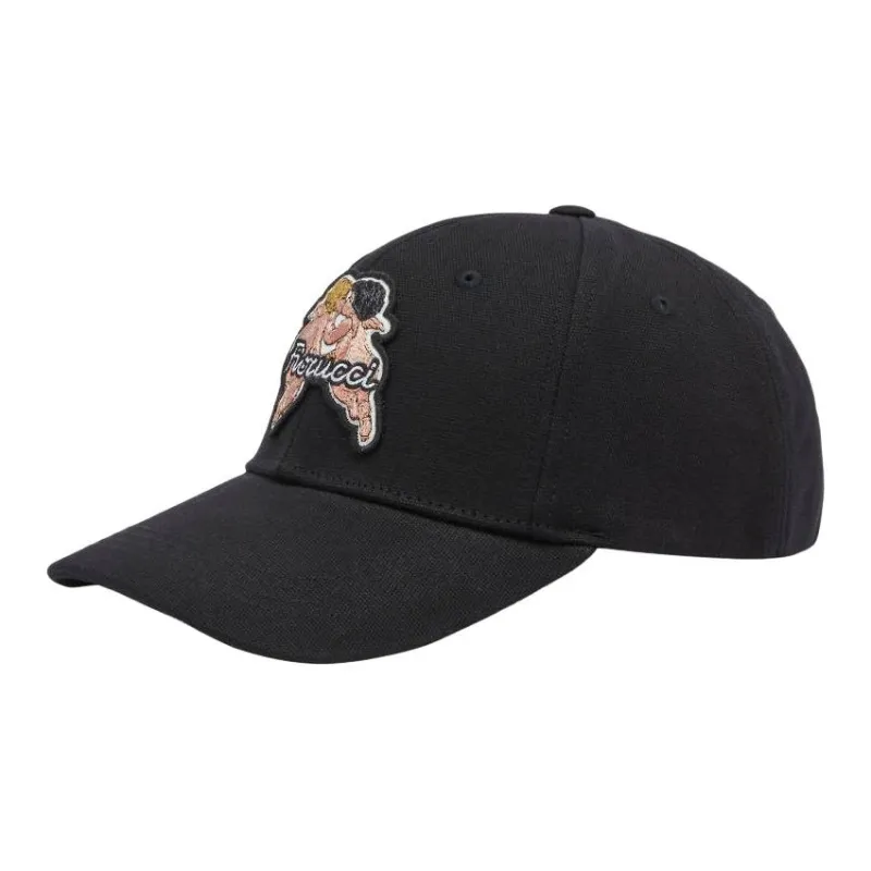 FIORUCCI Cotton Baseball Caps Women's Black-2