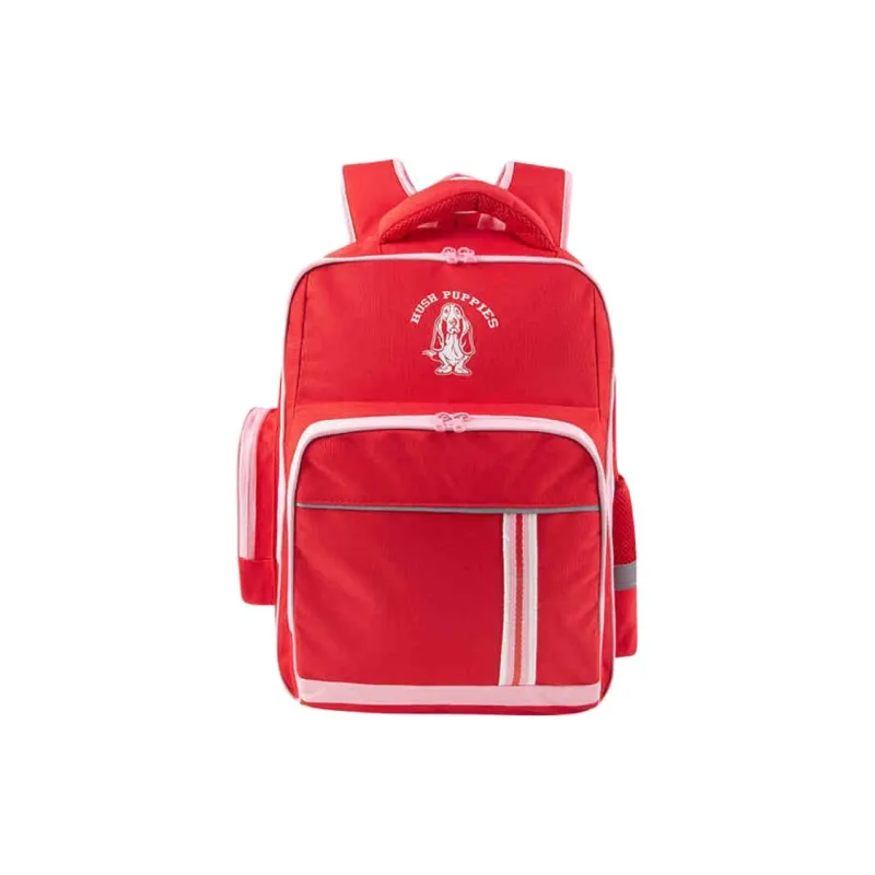 Hush Puppies Polyester Backpack Women's Classic Red-0