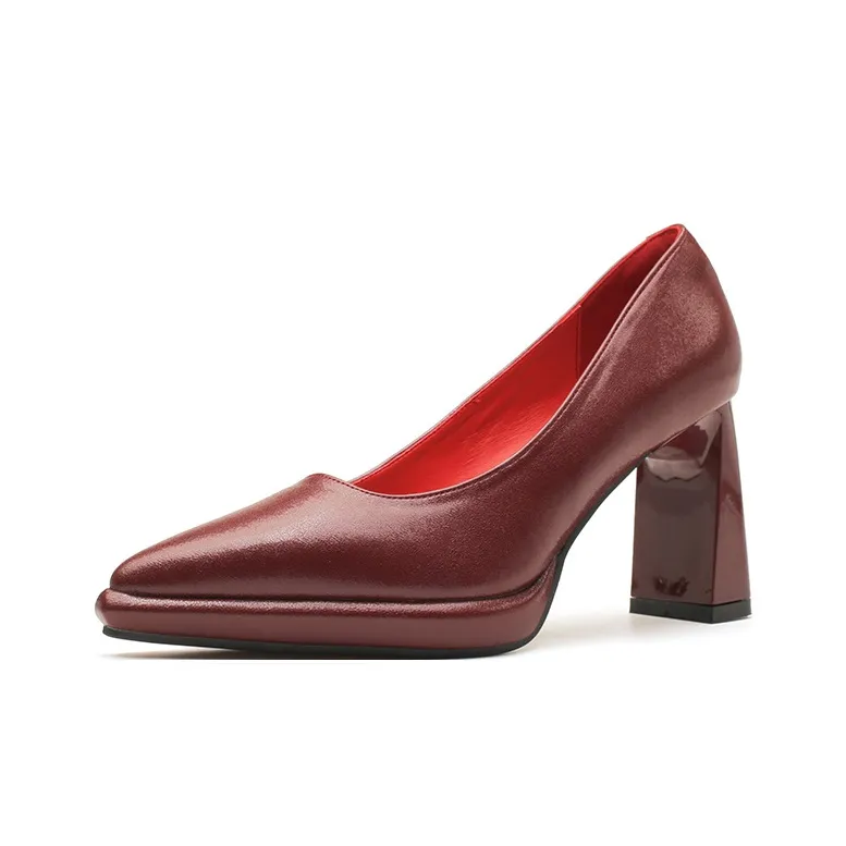 KATHRYN WILSON Chunky Heel High Heels 7cm Women's-9