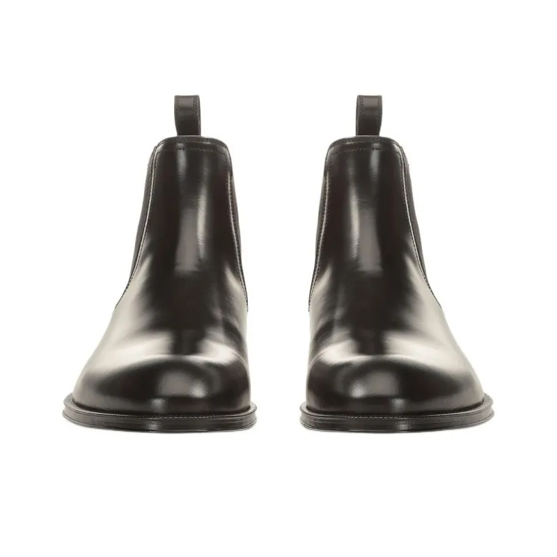 SERGIO ROSSI Sr Ryan Ankle-Length Chelsea Boots Men's Black-3
