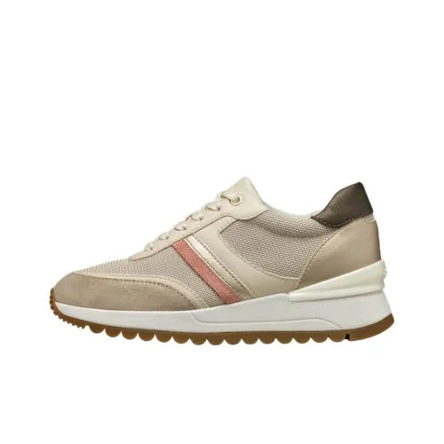 GEOX Desya Wear Resistant Low Top Casual Shoes Women's Light Taupe