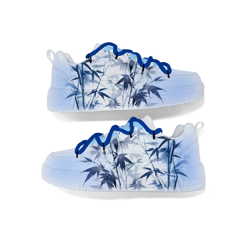 Cold Cicadas Yesterday Slip Resistant, Abrasion Resistant, Lightweight, Breathable Low Top Skateboard Shoes Unisex-2