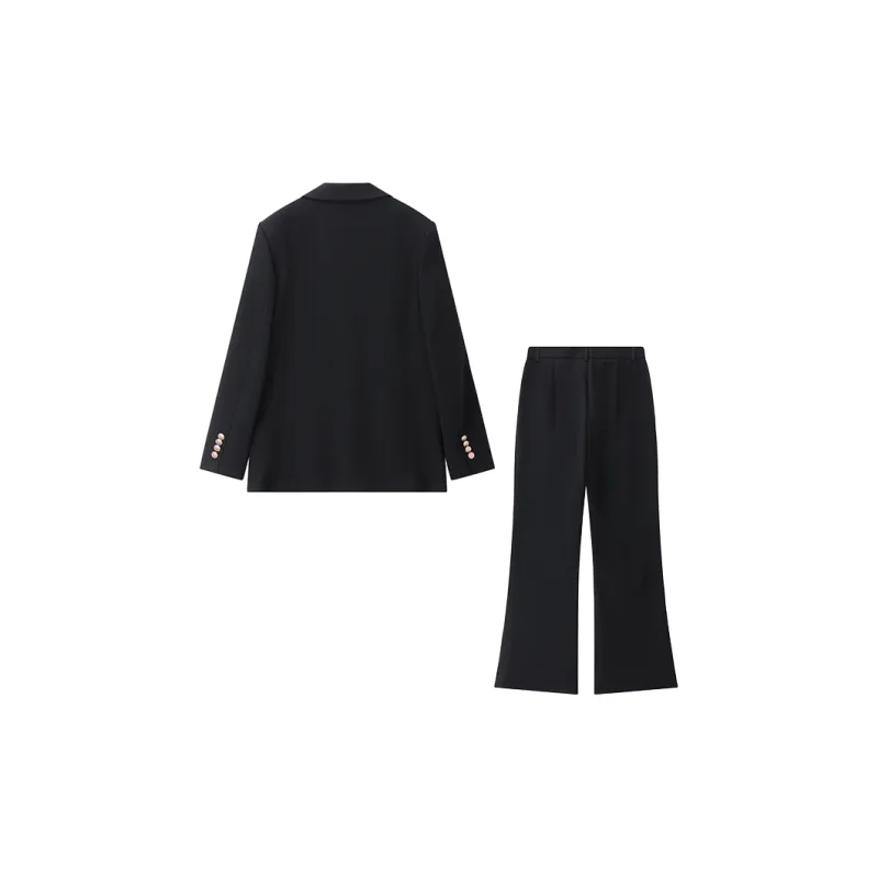 Miss Burde Business Suits Women's Black-1