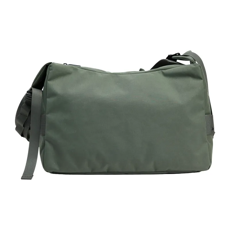 URBAN REVIVO Fabric Crossbody Bag Men's Multicolor-2