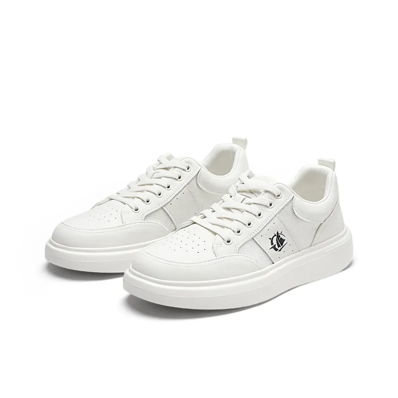 HLA Skateboard Shoes Men Low Top Bleached-1