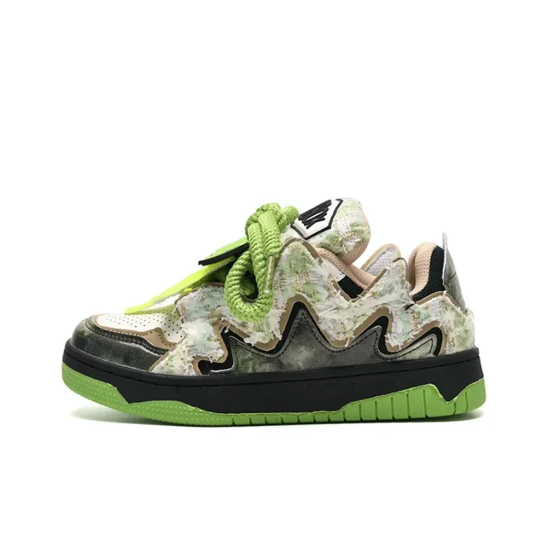 XPQ Coverage Anti-Slip And Wear-Resistant Low-Top Skateboard Shoes Unisex-5