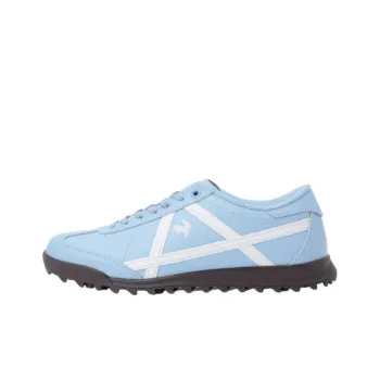 Le Coq Sportif Anti Slip Wear Resistant Low Top Golf Shoes Unisex Blue