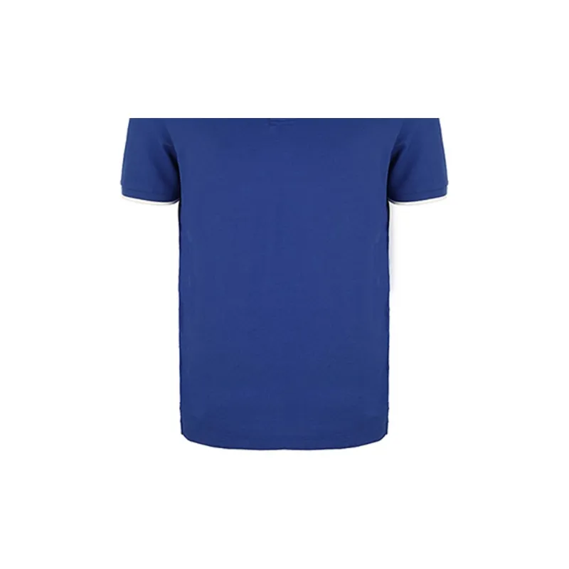 EMPORIO ARMANI Polo Shirts Men Royal Blue-4