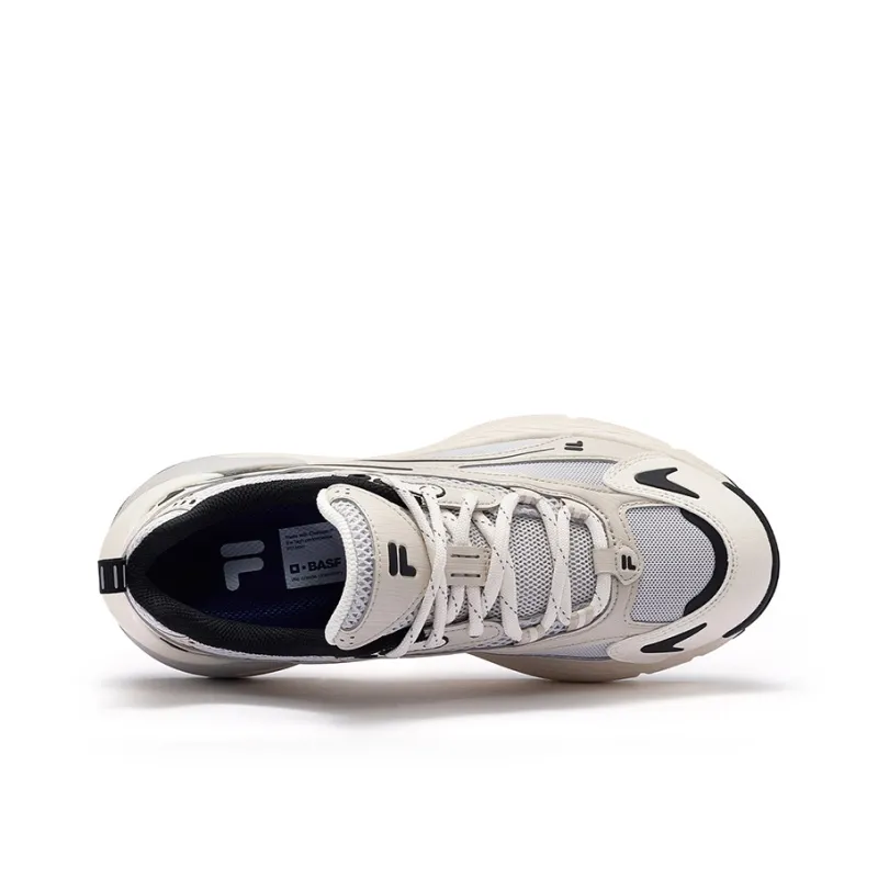 FILA FUSION Anti-Slip Wear-Resistant Low-Top Casual Shoes Women's Antarctic Gray-2