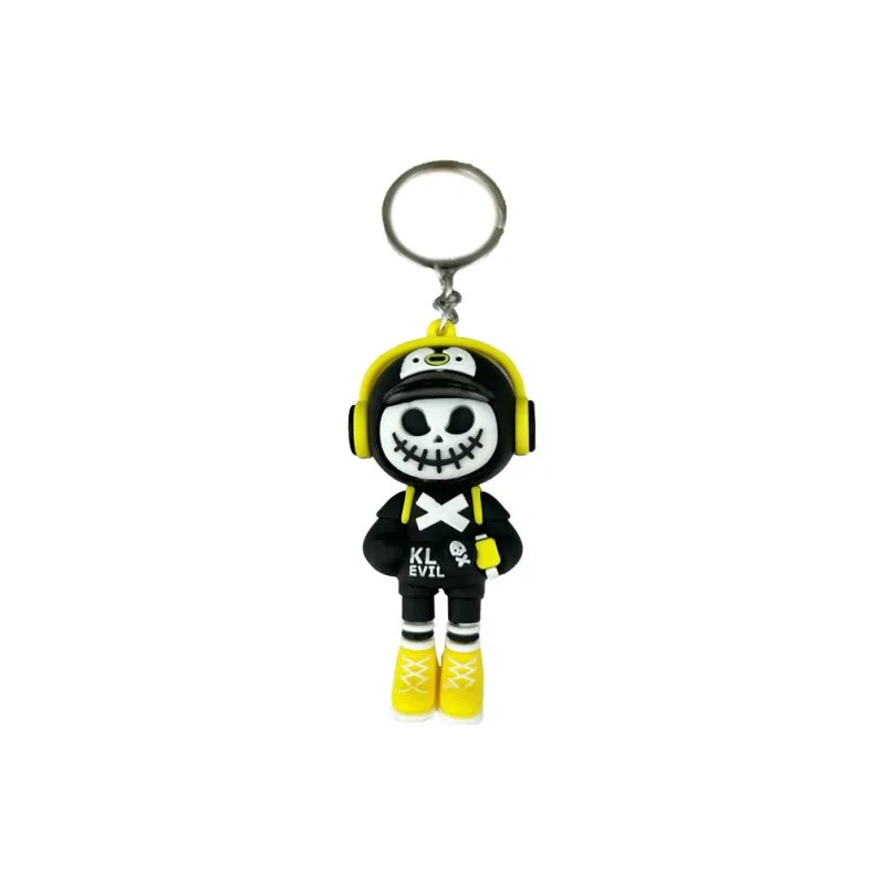 Yi Bu Kang Soft Vinyl Keychains Unisex-2