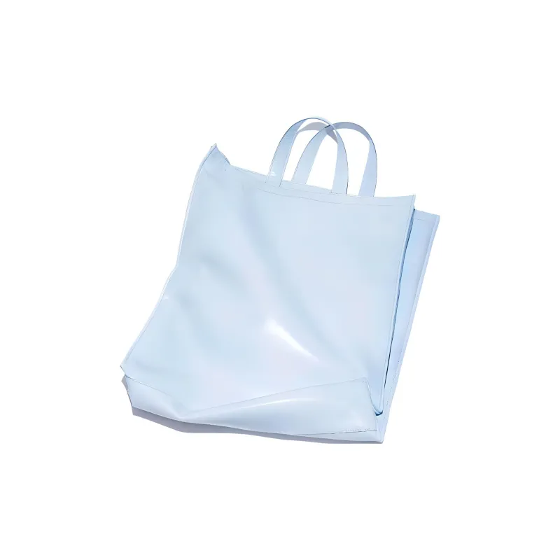 Acne Studios Polyester Tote Bag Shopping Bag Shoulder Bag Handbag Unisex Light Blue-5