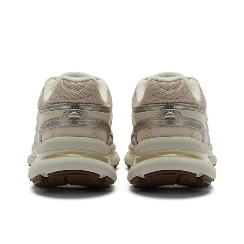 LACOSTE L003 Wear Resistant Low Top Casual Shoes Men's Beige-3