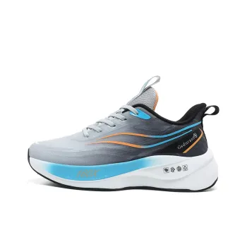 Gaius Durant Non slip Wear resistant Impact resistant Low Top Training Running Shoes Unisex Gray Blue
