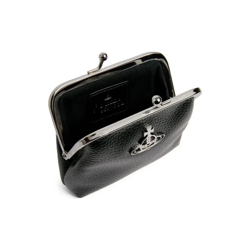 Vivienne Westwood Leather Wallet Regular Women's Black-3