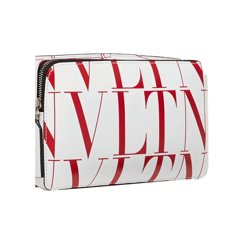 Valentino Calfskin Fanny Pack Men's Red-3