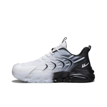 Warrior Coverage Height Increasing Abrasion Resistant Lightweight Slip Resistant Low Top Casual Shoes Men's White Black