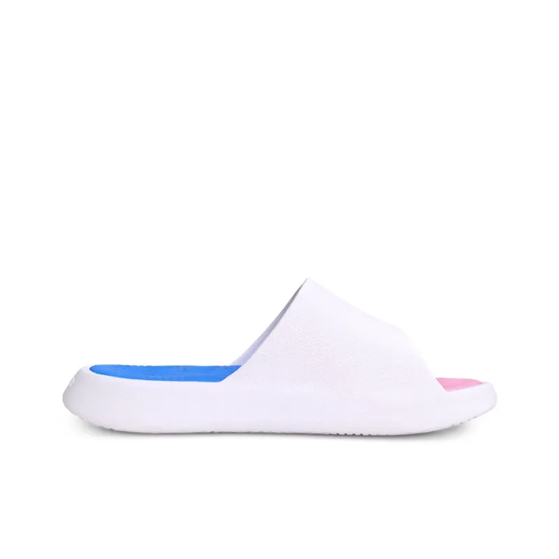 PEAK State Pole Slip Resistant Abrasion Resistant Cushioning Slide Slippers Unisex White Blue Pink-1