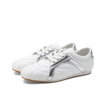 D FUSE SCANDINAVIA Casual Shoes Women's Low Top Beige/Silver