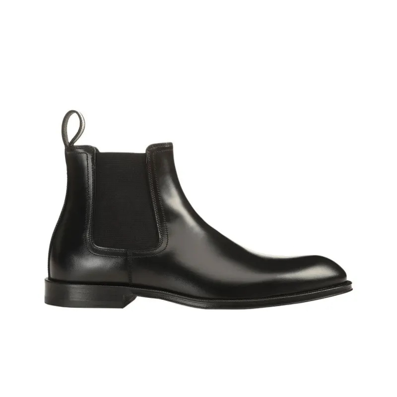 SERGIO ROSSI Sr Ryan Ankle-Length Chelsea Boots Men's Black-1