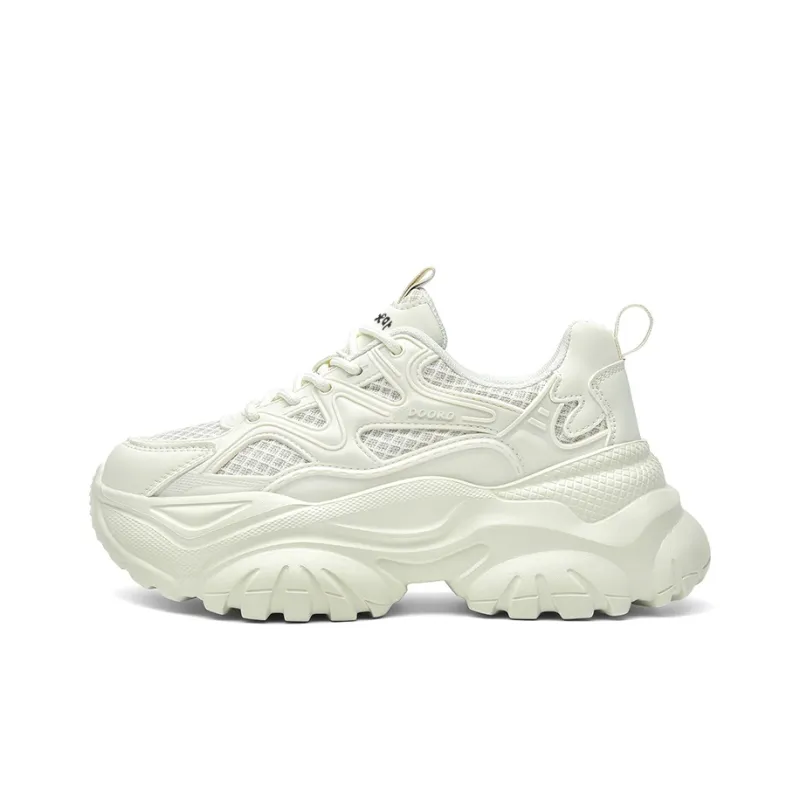 Budding Bear Anti Slip Wear Resistant Breathable Height Increasing Low Top Chunky Sneakers Women's Box-1