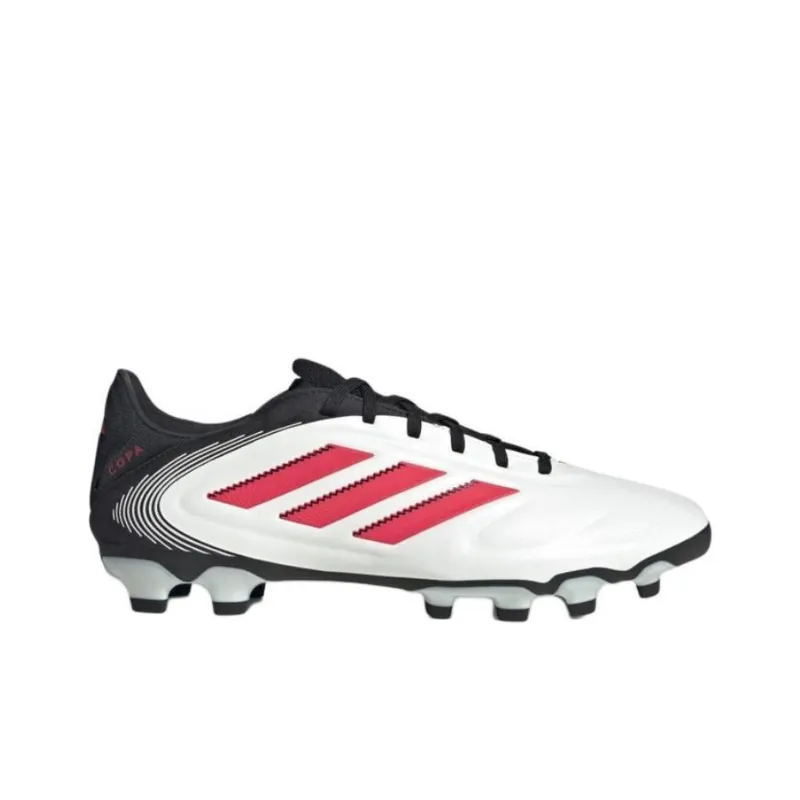 Adidas Copa Pure 3 Soccer Shoes Men Low Top White/Black/Red-1