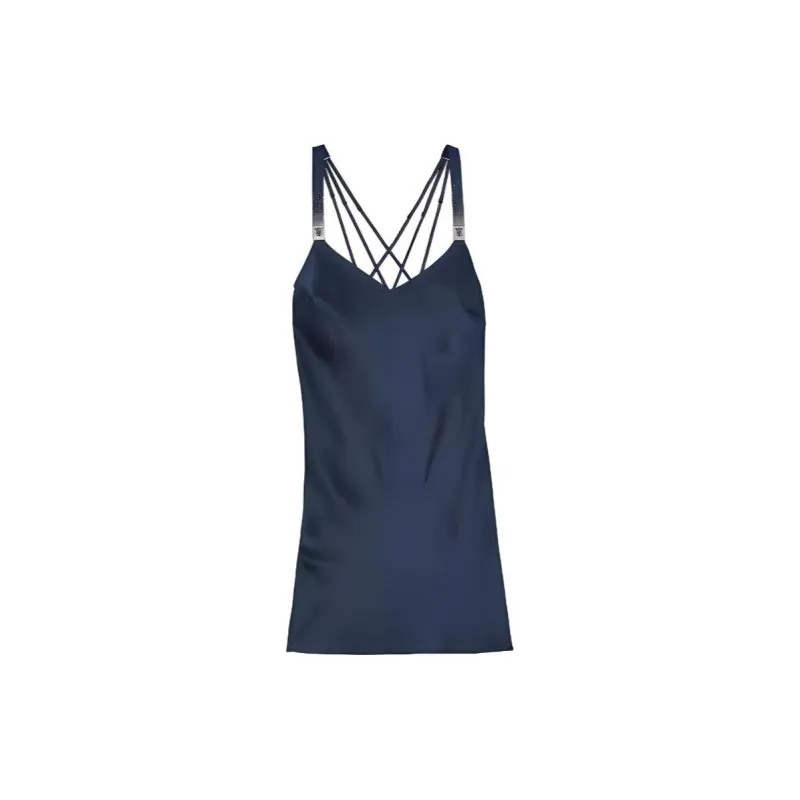 Victoria's Secret Nightgown Women's Velour Blue-0