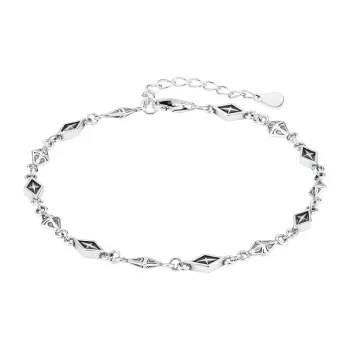 Lang Wind S925 Silver Bracelets Unisex