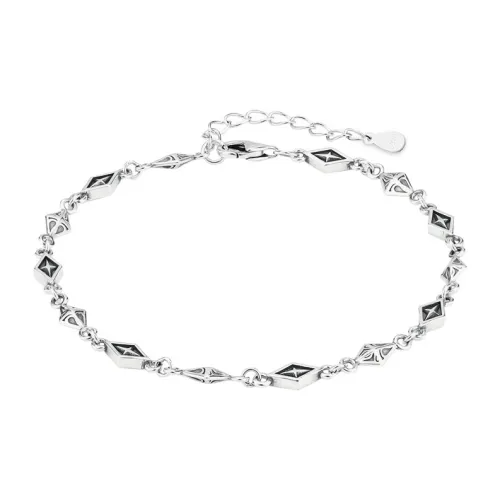 Lang Wind 999 Fine Silver Bracelets Unisex
