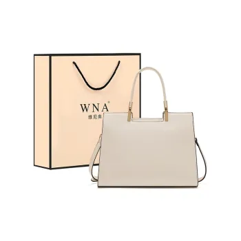 Vigno Synthetic Leather Shoulder Bag Crossbody Bag Handbag Regular Women's Blue/White