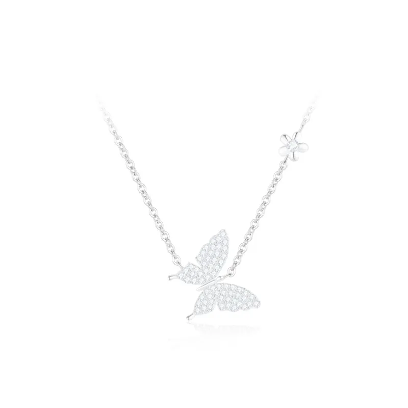PRETTY DIARY S925 Silver Necklaces Women's-0