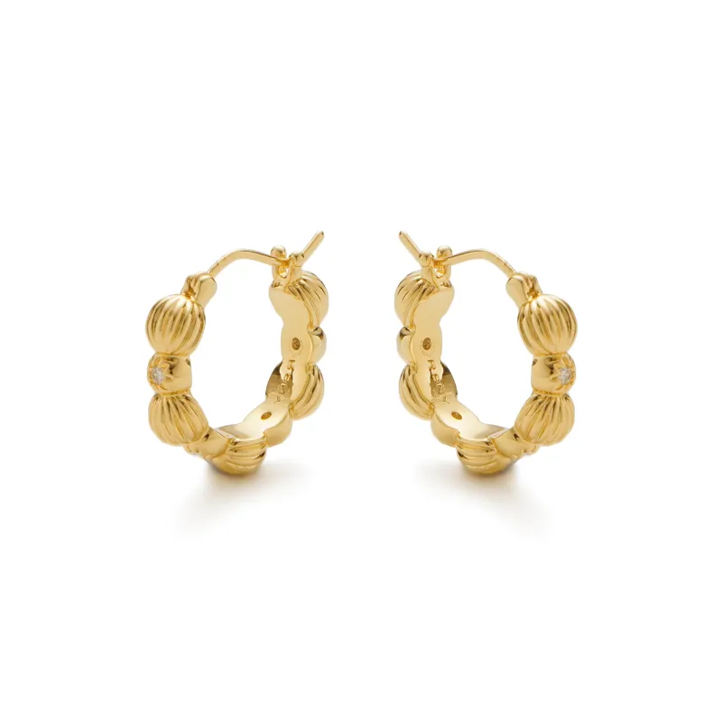 RSNY Gold Plated Copper Earrings Women's-5
