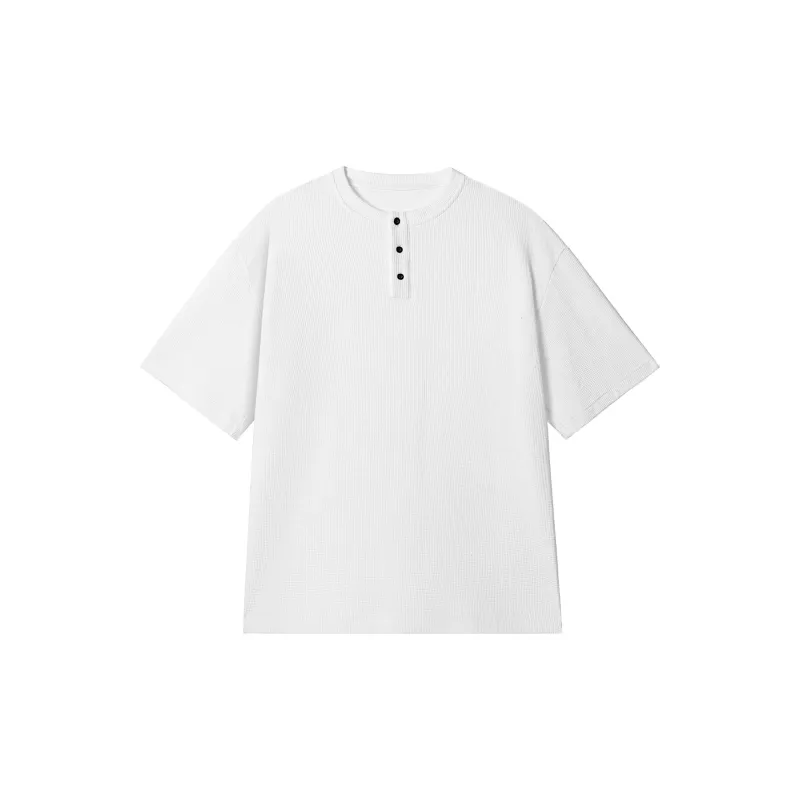 PAINT STAIN Versatile Basic T Shirt Unisex Classic Black-19