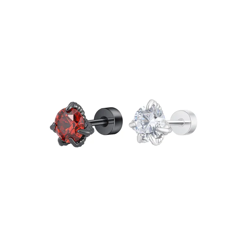 MISS XIA JWY Titanium Steel Stud Earrings Unisex-45