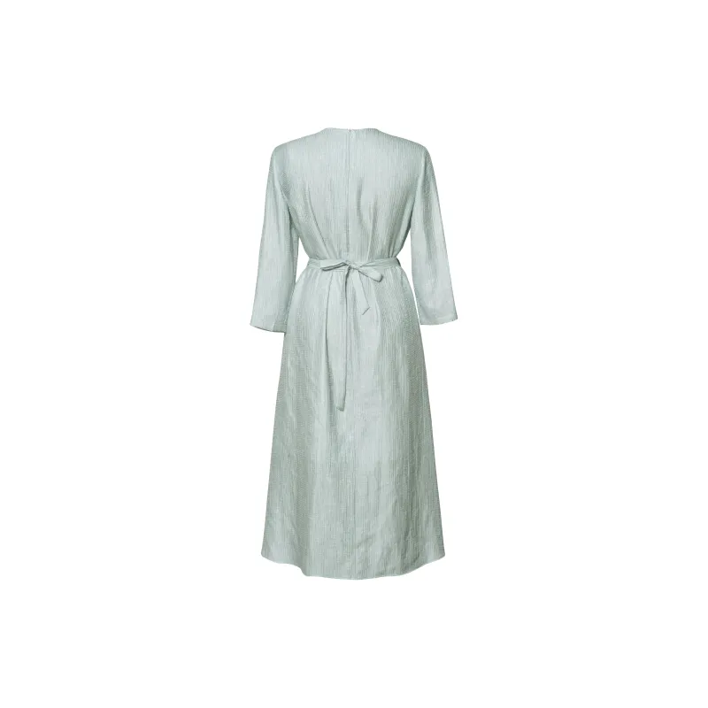 ROEYSHOUSE Long Sleeved Dresses Women's Light Green-1