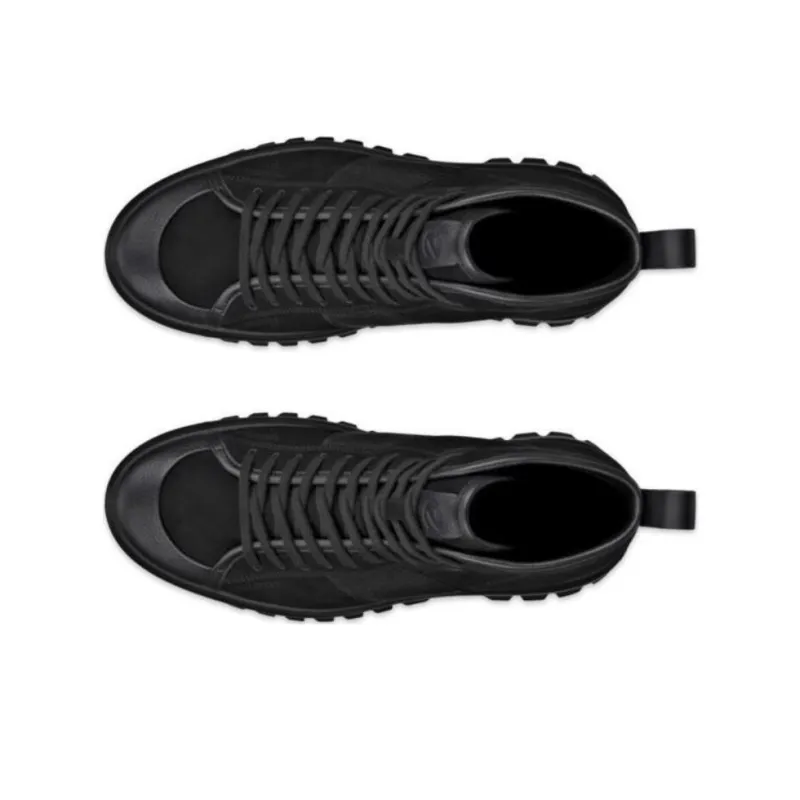 Ecco STREET ACE RUGGED High Top Casual Shoes Men's Black-5