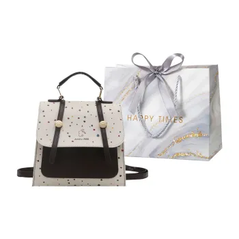 Miss Angel PU Backpack Women's White
