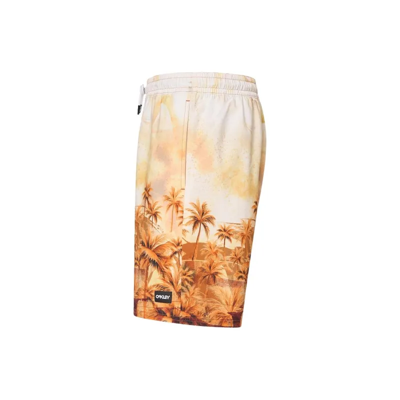 Oakley Canary Palms Rc Beachshort Casual Shorts Men's Palm Print Song Haina-2