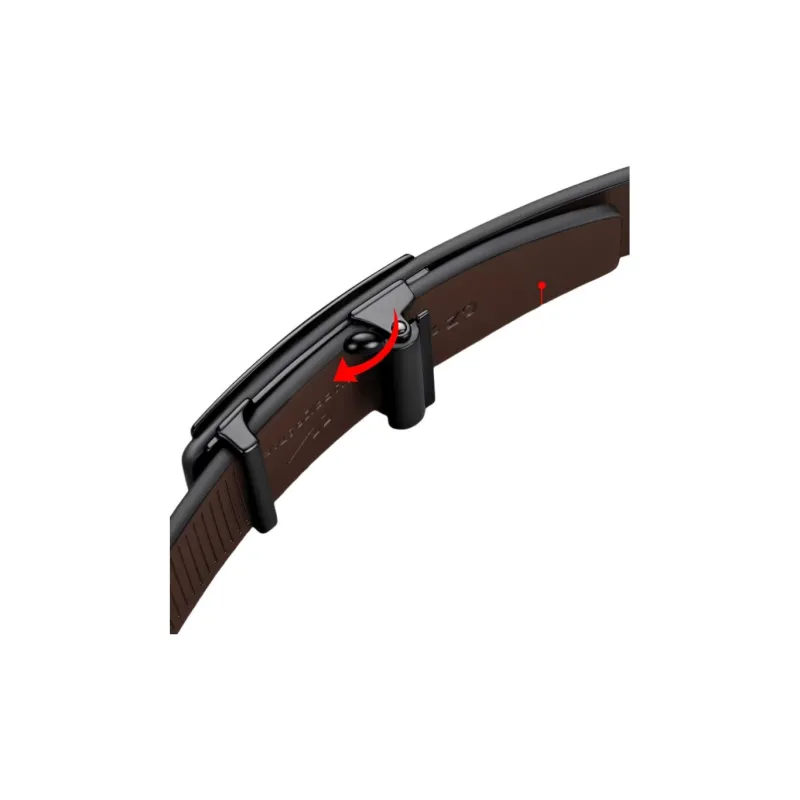 Warrior Bovine Split Transfer Leather Belt Unisex 3.3cm-1